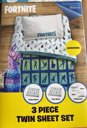 Fortnite twin sheet set - fortnite,
