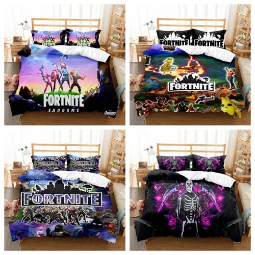 Kids fort nite duvet cover - fort&nite,