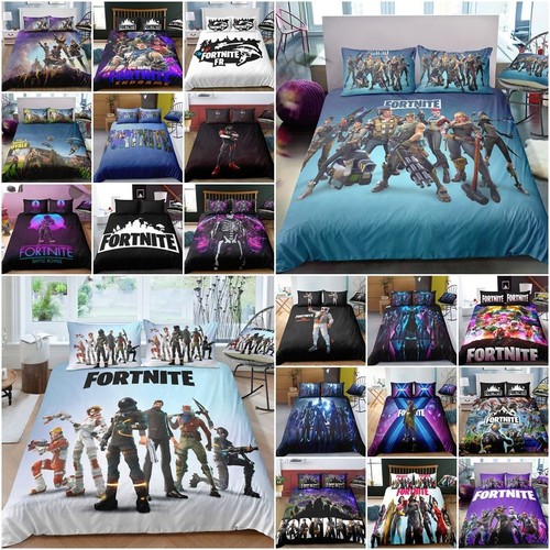 Fortnite battle game quilt - 3d,