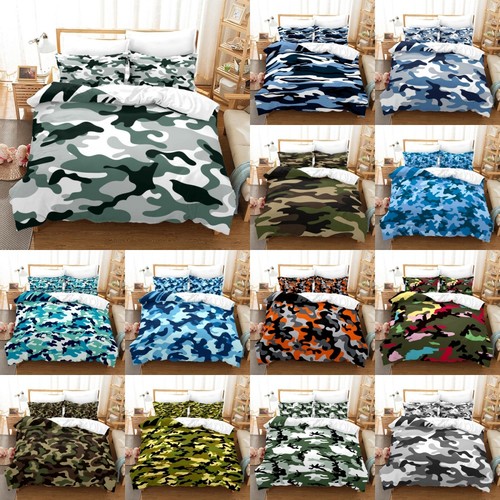 Camouflage army duvet cover - 3d,