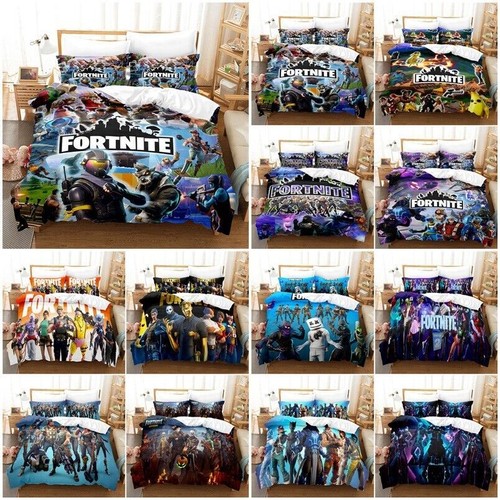 Fortnite game duvet cover - 3d,