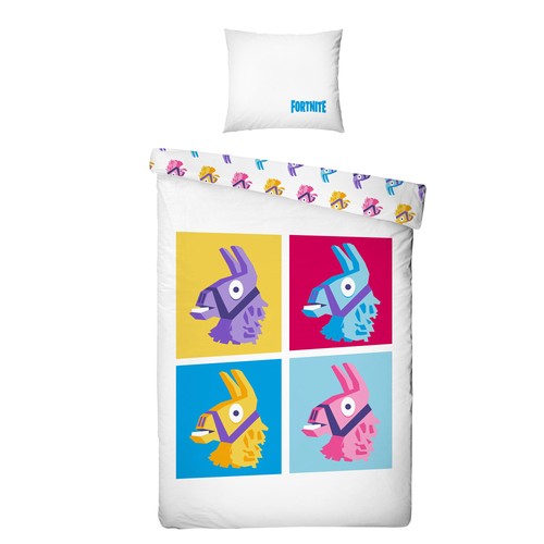 Fortnite bedding llama 135x200 - bedding,