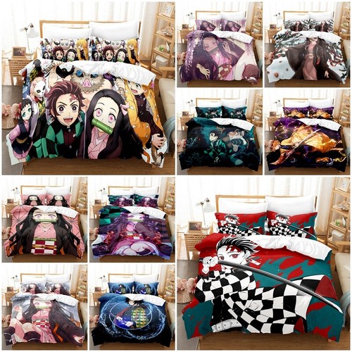 Demon slayer anime bedding - 3d,